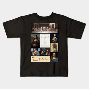 It’s Leonardo da Vinci Collection - Art Kids T-Shirt